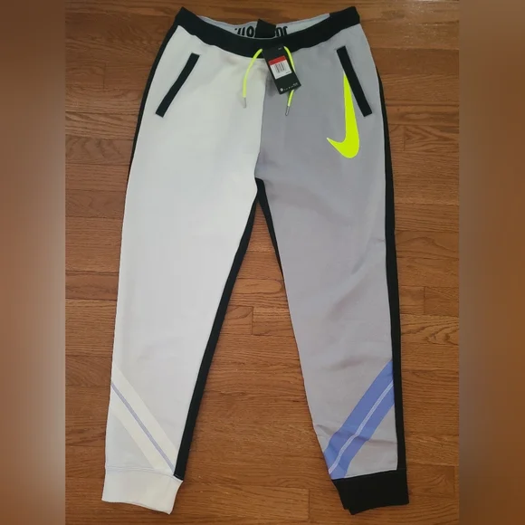 NWT Women's Nike Colorblock Joggers - Sz L - Picture 1 of 11